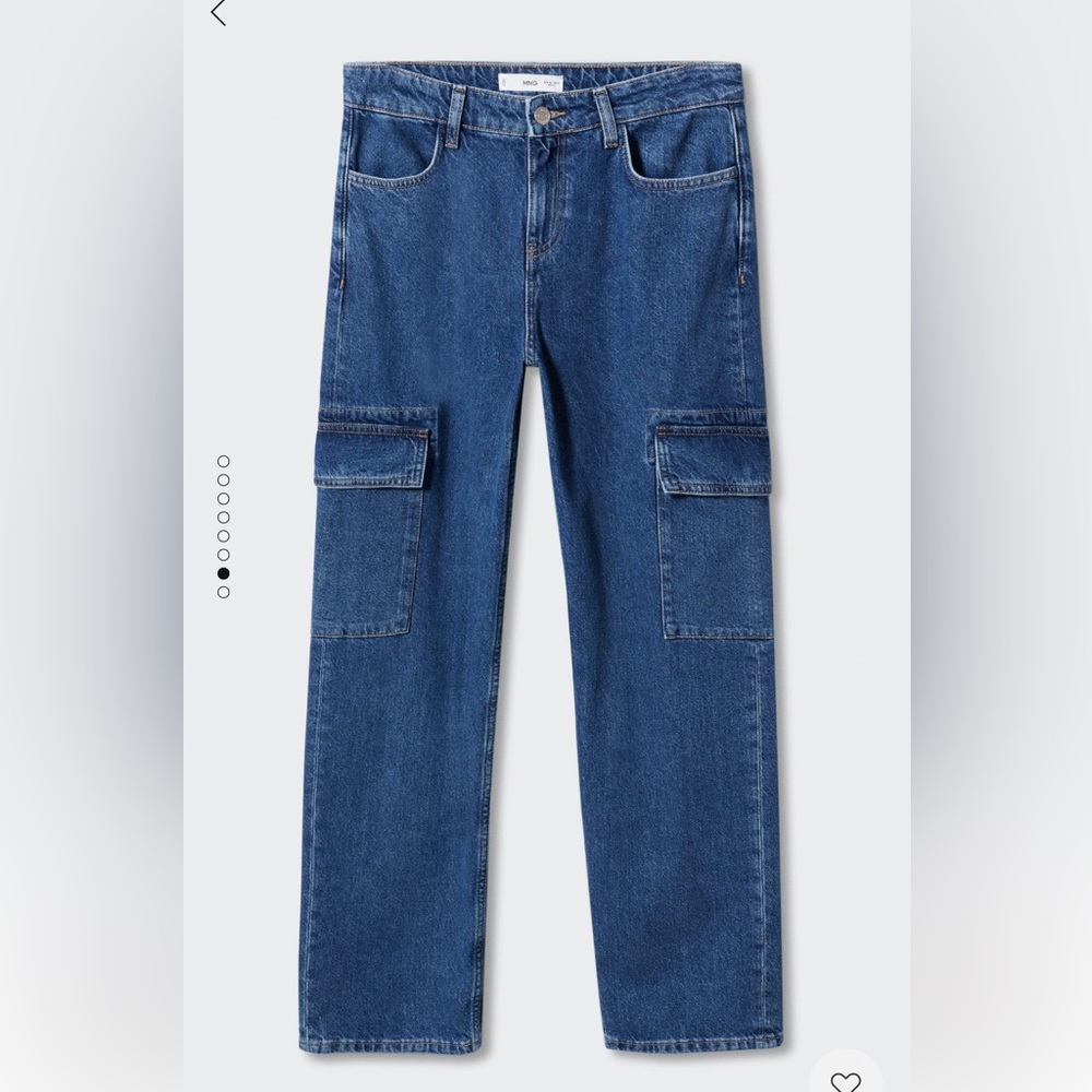 Mango Pocket Cargo Jeans